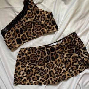 🐆 NEWPORT NEWS SKIRT BIKINI 🐆